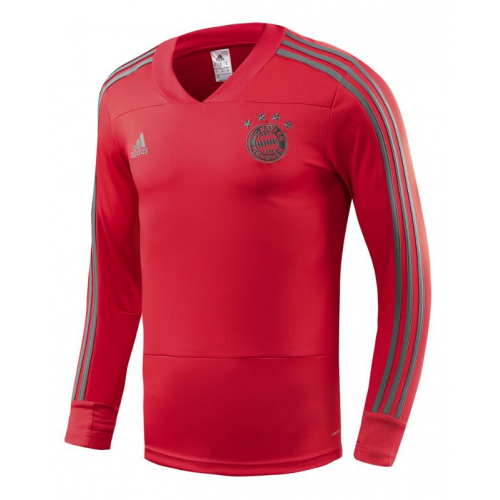 Bayern Munich 18/19 Training Sweat Top Red